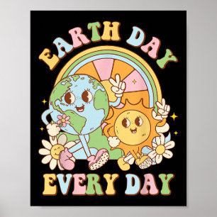 Poster Jour des terres chaque jour Planète Jour des terre