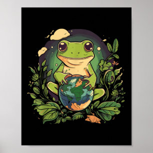 Poster Jour des terres de grenouille