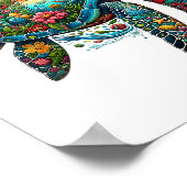 Poster Jour des terres de la tortue de mer (Coin)