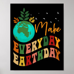 Poster Jour des terres de sensibilisation De l'environnem