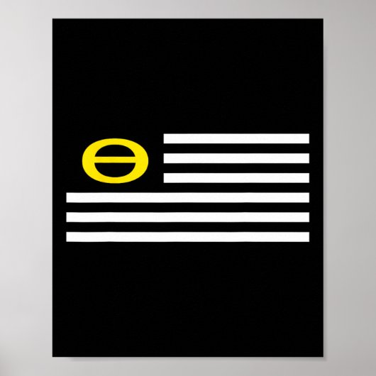 Poster Jour des terres écologie Drapeau écologiste (Devant)