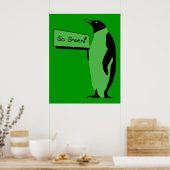 Poster Jour des terres Penguin (Cuisine)