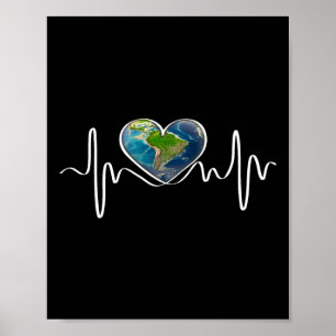 Poster Jour des terres Planet Avril Anniversaire Jour des
