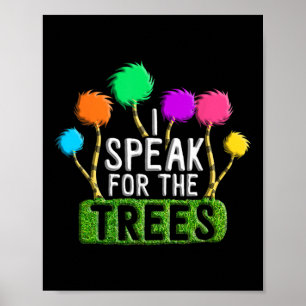 Poster Jour des terres Tous Les Jours Les Arbres Rendent