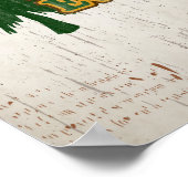 Poster Jour des terres tous les jours, Retro Rainbow (Coin)