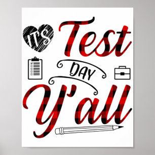 Poster Jour d'essai Test de Yall Teacher Test