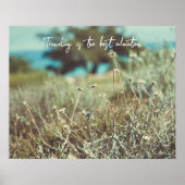 Poster Jour d'été sur la côte (Devant)