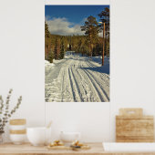 Poster Jour d'hiver en Suède (Cuisine)