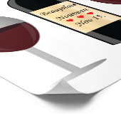 Poster Jour du Beaujolais Nouveau. Conception Emar (Coin)