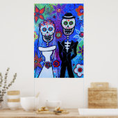 Poster Jour du couple Mariage Dead Te Amo (Cuisine)