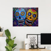 Poster jour du couple mort (Bureau à domicile)