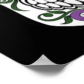 Poster Jour du crâne de sucre mort (Coin)