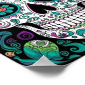 Poster Jour Du Crâne Sucre Des Morts (Coin)