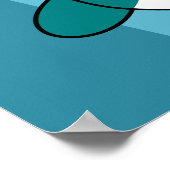 Poster Jour du dessin sur le requin Jawsome (Coin)