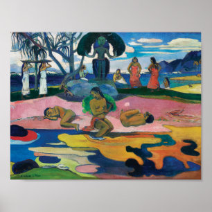 Poster Jour du Dieu Paul Gauguin