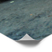 Poster Jour du marché, Valparaiso, Chili (Coin)