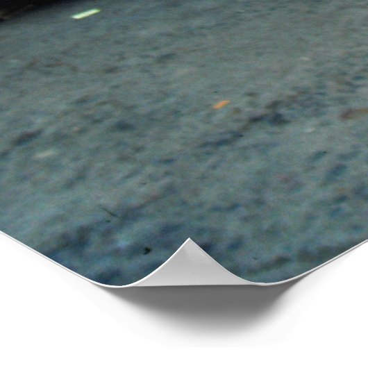 Poster Jour du marché, Valparaiso, Chili (Coin)