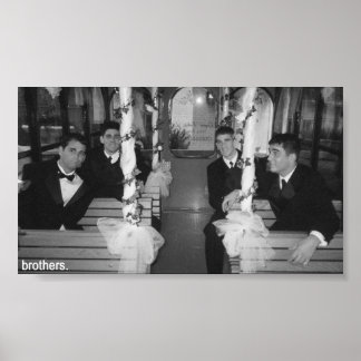 Poster jour du mariage