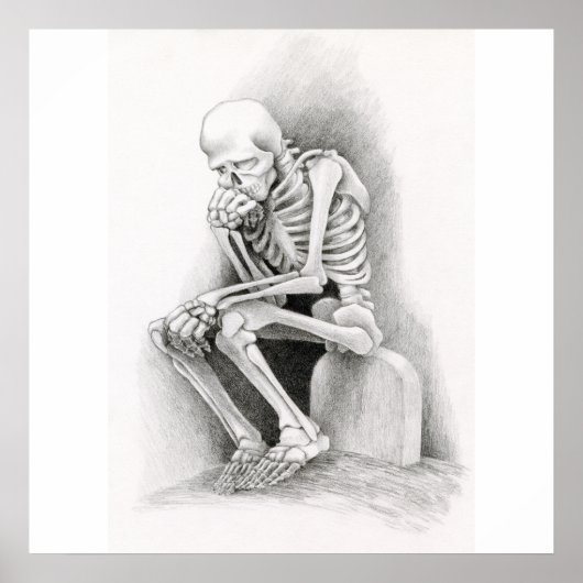 Poster Jour du penseur mort (Devant)