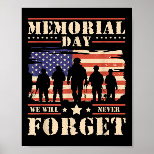 Poster Jour du Souvenir que nous n'oublierons jamais _1