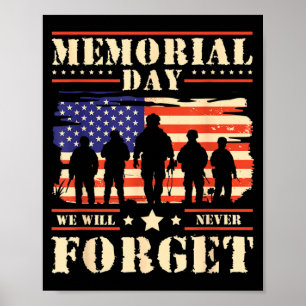 Poster Jour du souvenir que nous n'oublierons jamais 1 Jo