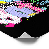 Poster Jour du test Rock The Test Professeur Jour de test (Coin)