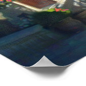 Poster Jour ensoleillé Yemin Moshe Voir Jérusalem Israel  (Coin)