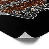 Poster Jour Football Bling Bling Football Lover Automne (Coin)