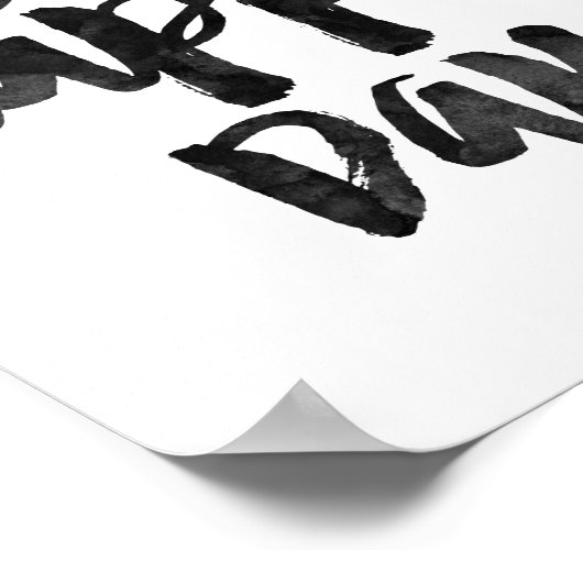 Poster Jour heureux (Coin)