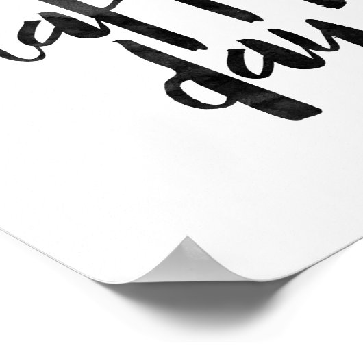 Poster Jour heureux (Coin)