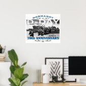 Poster Jour J 70e anniversaire Bataille de Normandie (Bureau à domicile)