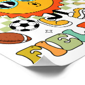 Poster Jour Laisser Les Jeux Commencer Les Enseignants Jo (Coin)