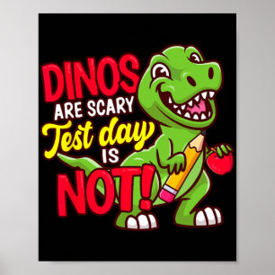Poster Jour Les Dinos Chemise Sont Le Jour D'Essai D'Effr