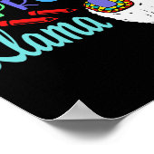 Poster Jour No Prob Llama Jour d'essai Aucun problème Jou (Coin)