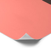 Poster Jour Noir de Concept Fun tiré à la main 1/3 (Coin)