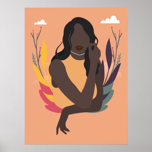 Poster Jour Noir de Concept Fun tiré à la main 2/3 (Devant)