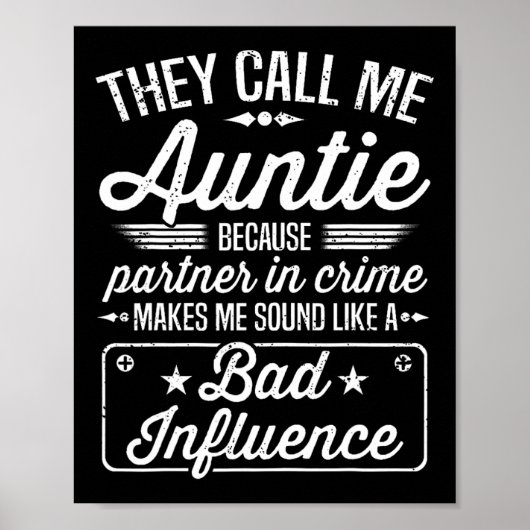 Poster Jour - On m'appelle Tante parce que complice de cr (Devant)