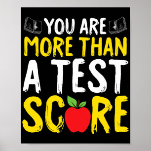 Poster Jour où vous êtes plus qu'un test d'état de score 