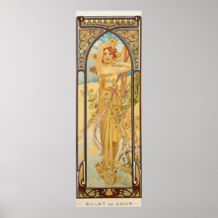 Poster Jour par Alfons Mucha