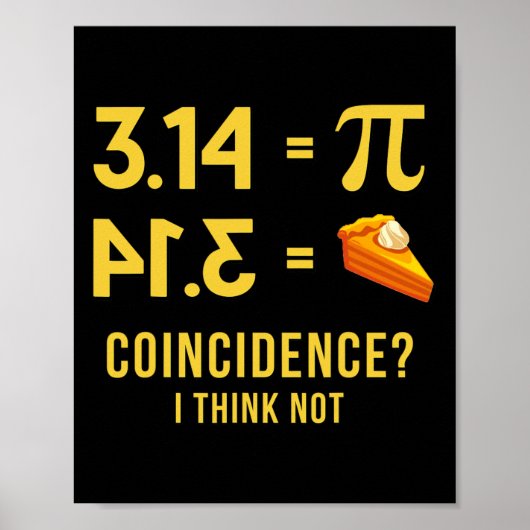 Poster Jour Pi Happy Pi (Devant)