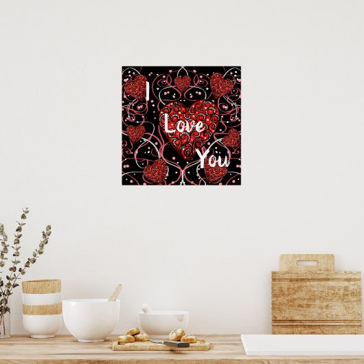 POSTER JOUR VALENTINES (Cuisine)