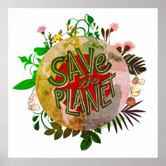 POSTER JOUR VERT POUR LA TERRE