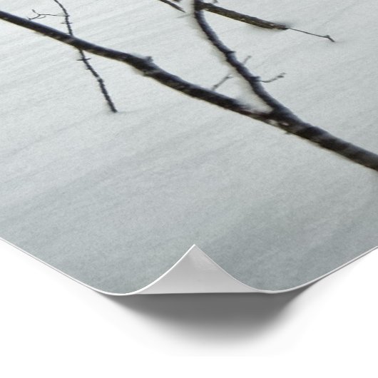 Poster Journal Cabine en hiver (Coin)