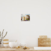 Poster journal ouvert sur le bois d'oeuvre (Cuisine)