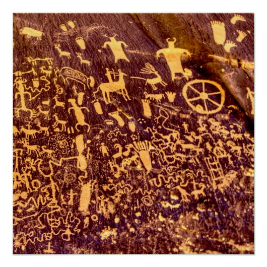 Poster Journal Rock American Indian Utah (Devant)