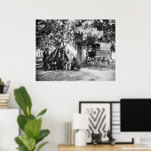 Poster Journalisme intégré, 1863 (Bureau à domicile)