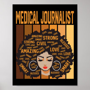 Poster Journaliste médical Mois de l'histoire des Noirs p