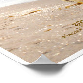 Poster Journée à la plage (Coin)