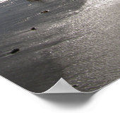 Poster Journée à la plage (Coin)