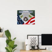 Poster Journée commémorative "Tombeau du soldat inconnu" (Bureau à domicile)